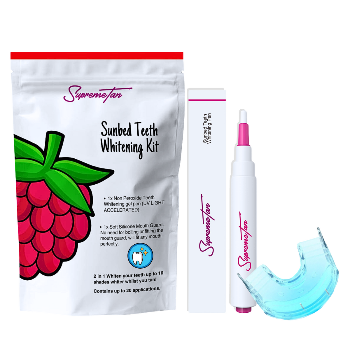 Sunbed Teeth Whitening Kit SupremeTan